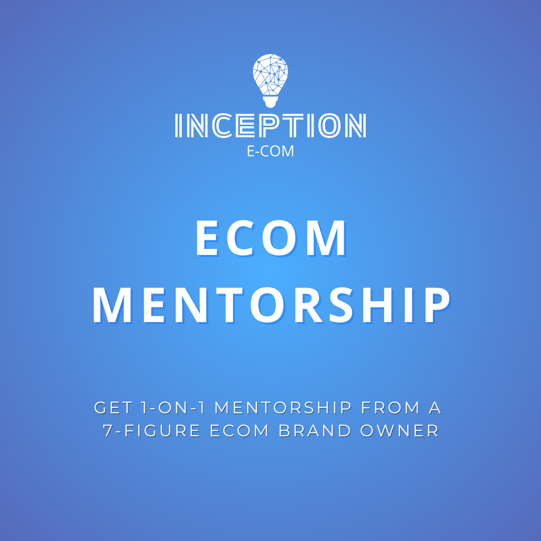 Ecom Mentorship