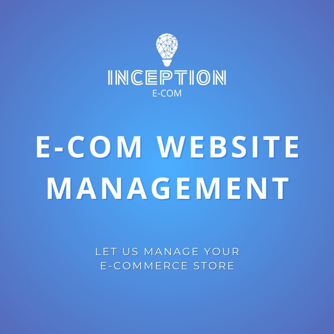 E-Commerce Website Management